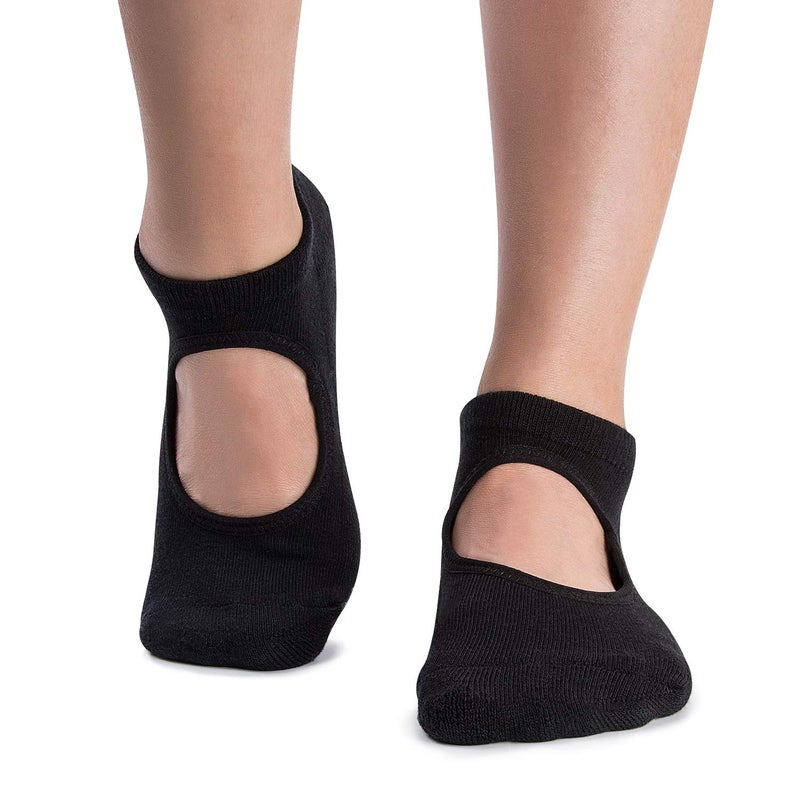 unenow Non Slip Grip Yoga Socks for Women with Cushion for Pilates, Barre, Dance - Image 4